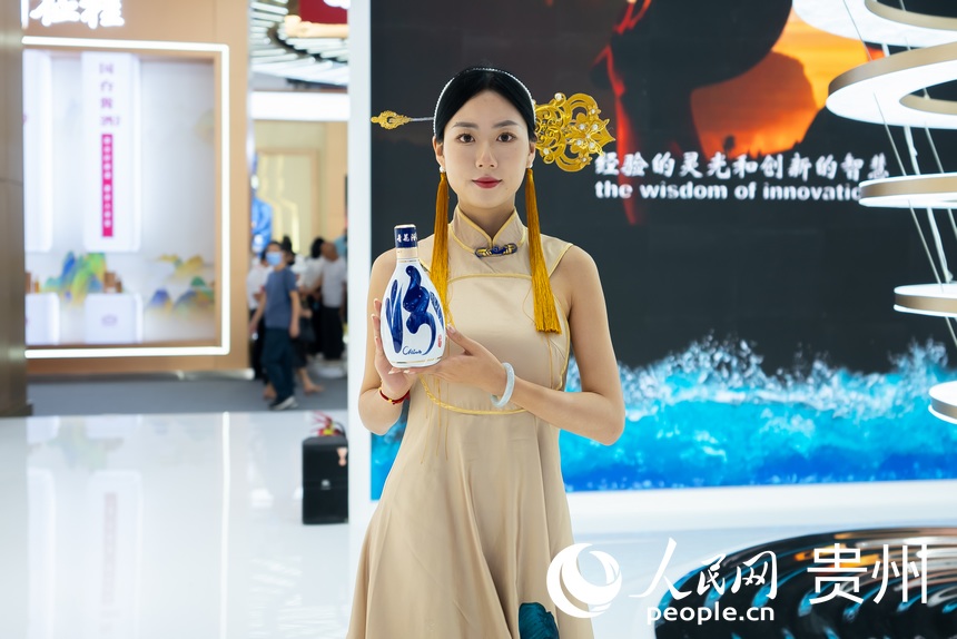 第十二届中国（贵州）国际酒类博览会现场。人民网记者 涂敏摄