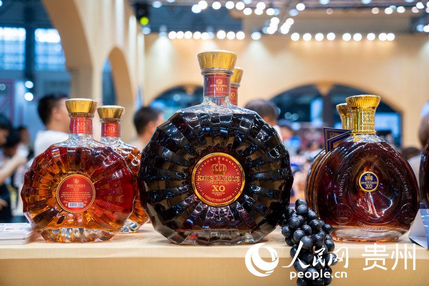  第十二届中国（贵州）国际酒类博览会现场。人民网记者 涂敏摄