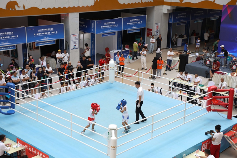 2023貴州省大眾拳擊賽。