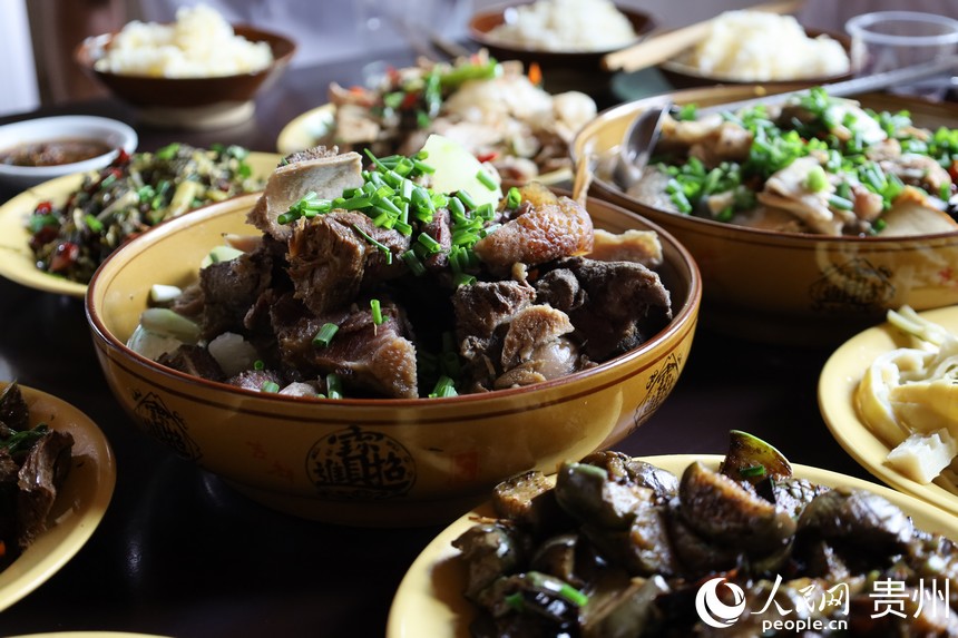 明友土菜館農家飯。人民網 潘佳倩攝