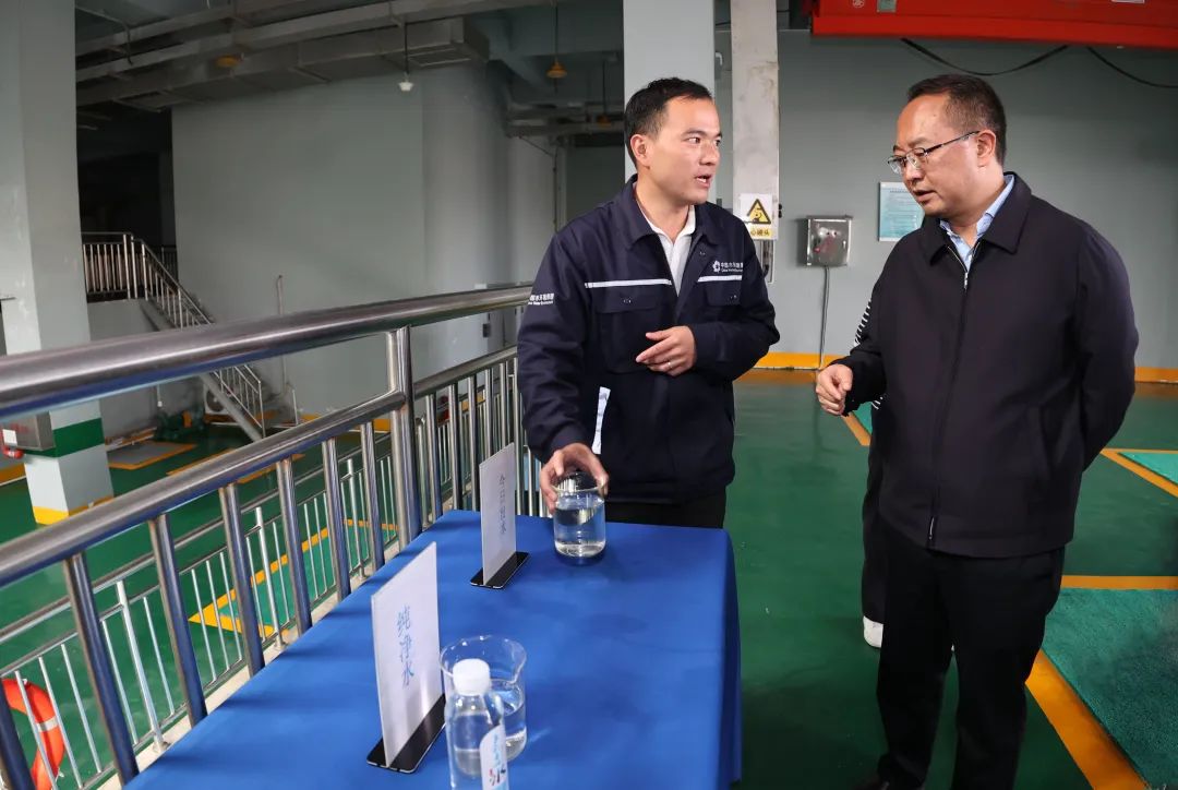 调研现场。郭然摄