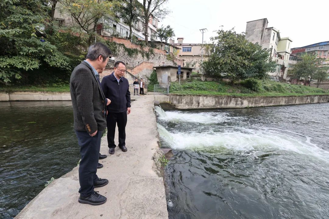 调研现场。郭然摄