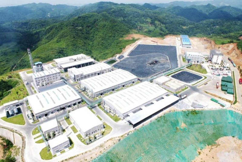 贵州星河环境公司危废处置及资源化项目现场鸟瞰图。