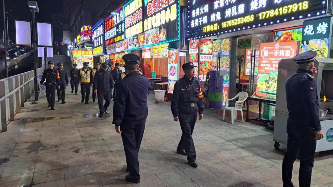 整治行动现场。
