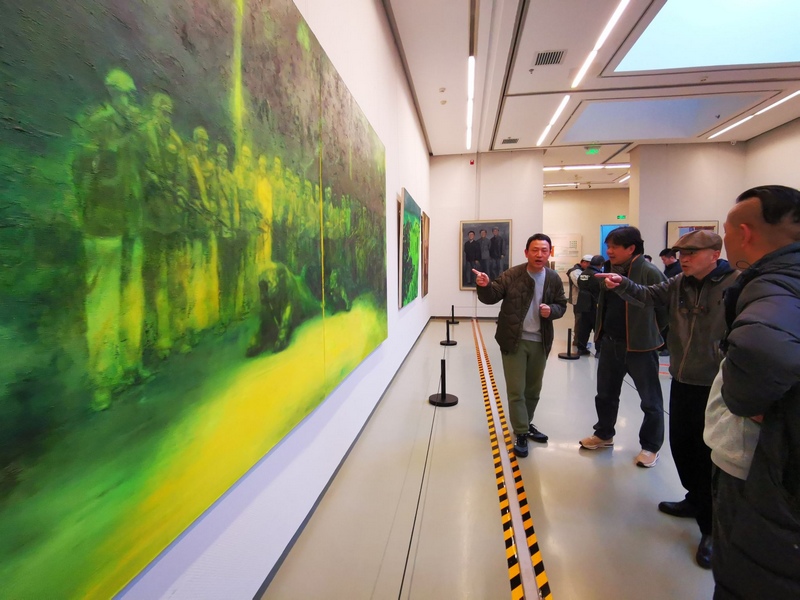 作品展现场。