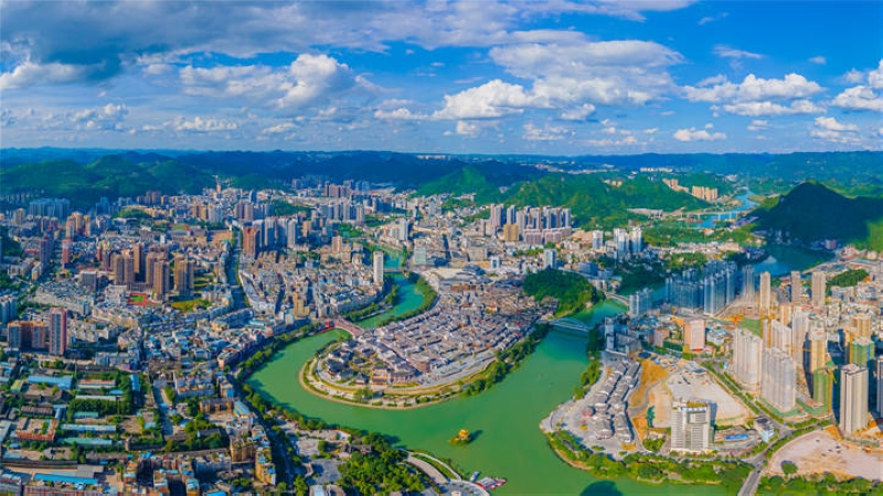 中南门古城。