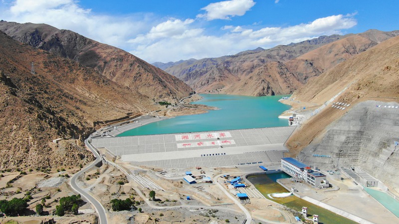 西藏湘河水利枢纽工程推进厂房验收工作。