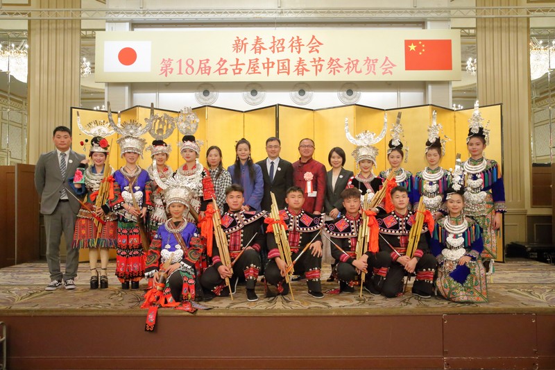 合影留念。凯里学院供图