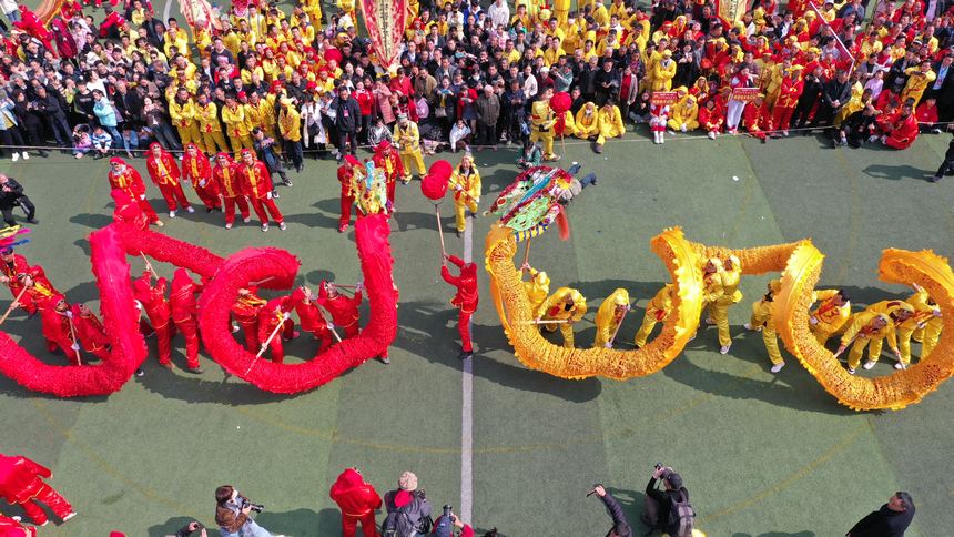 2006年6月，“仡佬族毛龙节”被国务院公示为首批国家级非物质文化遗产代表性项目。石阡县融媒体中心供图