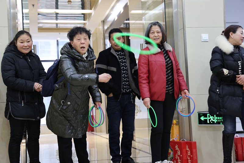活动现场。