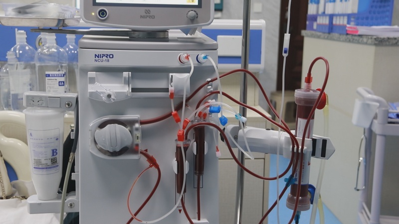 三都县医院再增血透新设备。