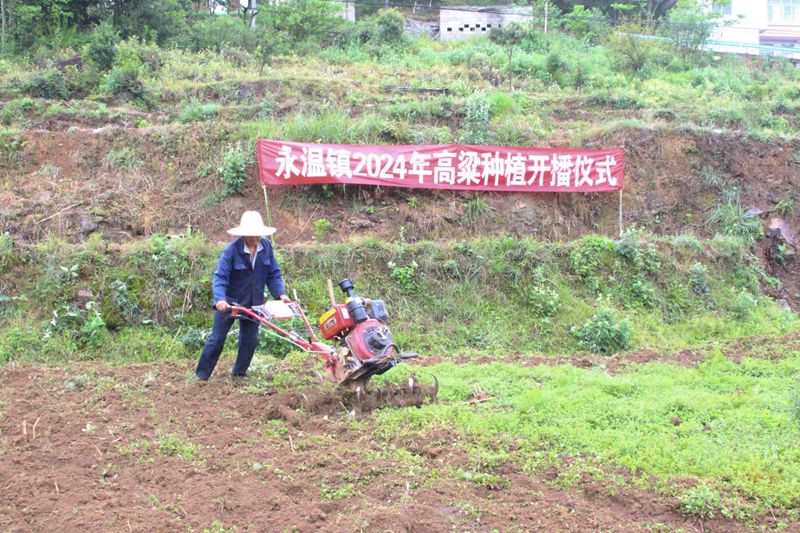 图为：翻耕