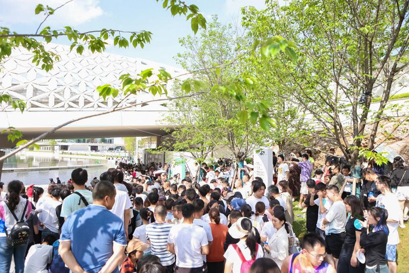 活动现场。铁建地产贵州公司供图