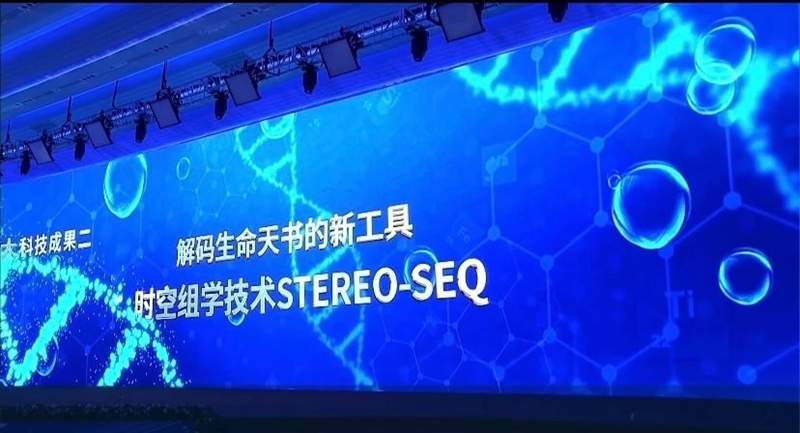 華大時空組學技術Stereo-seq入選重大科技成果。圖片由華大集團提供。