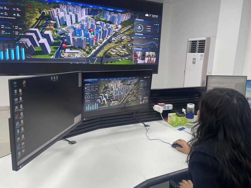 铁建城智慧社区IOC平台。