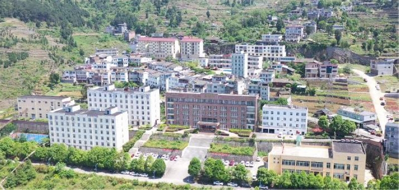 兴隆煤矿航拍大景。