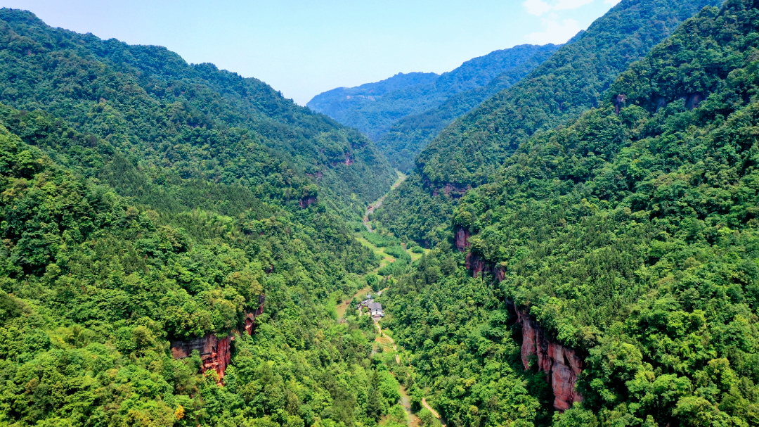 清溪沟风景名胜区。