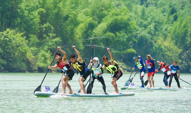 2024中国百城桨板公开赛（安龙站）激情挥桨