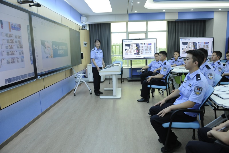 贵州警察学院教学场景。贵州警察学院供图