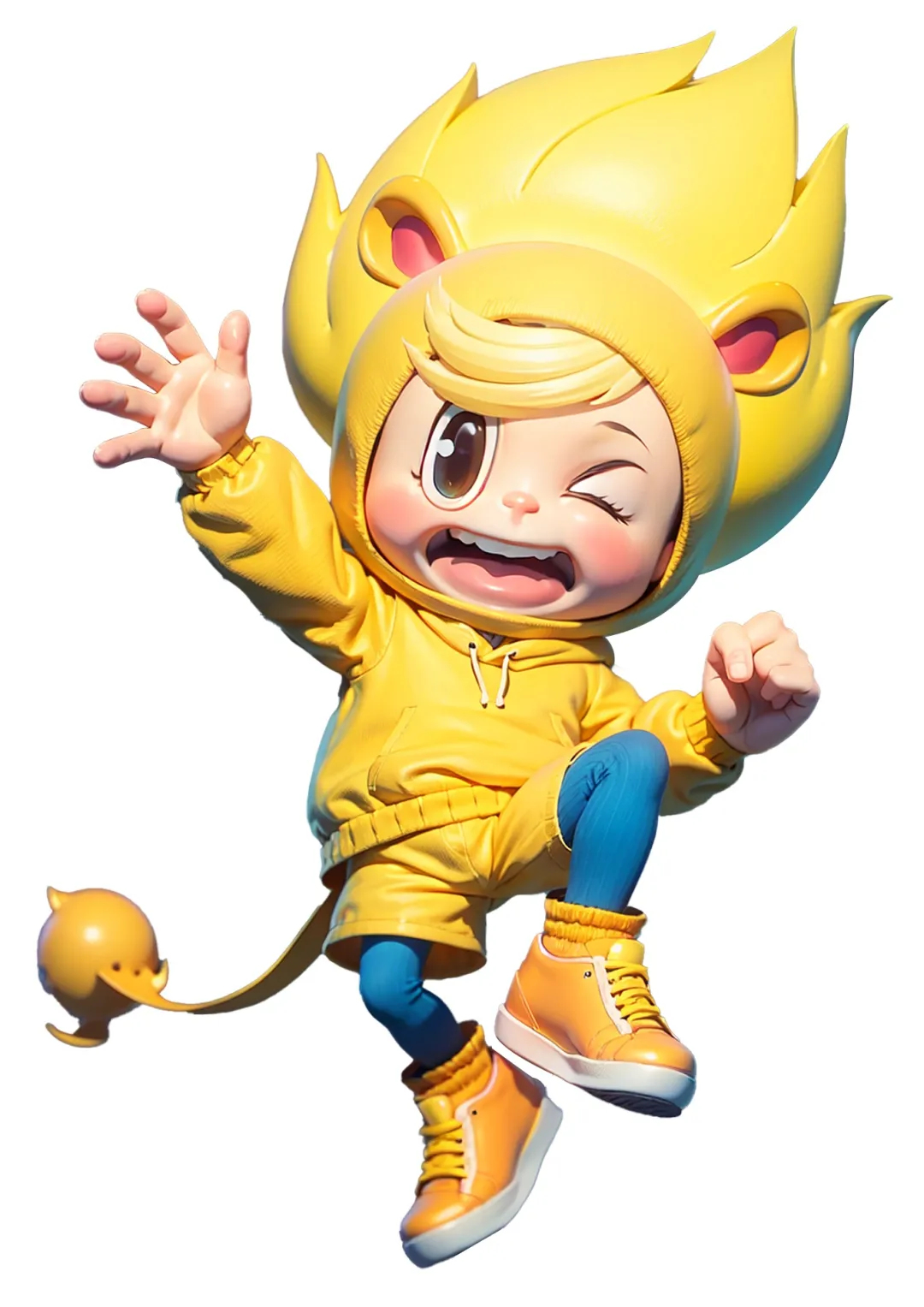 ip形象小獅子。