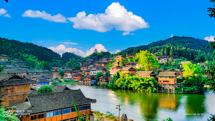 美丽乡村——交下村。