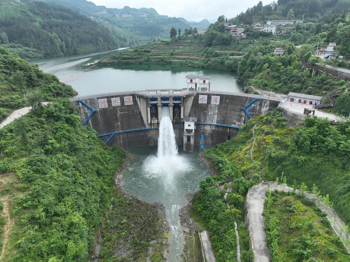 過水灣水庫。