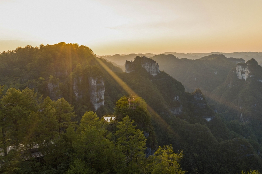 施秉雲台山。主辦方供圖