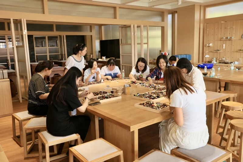 制作国风手串。