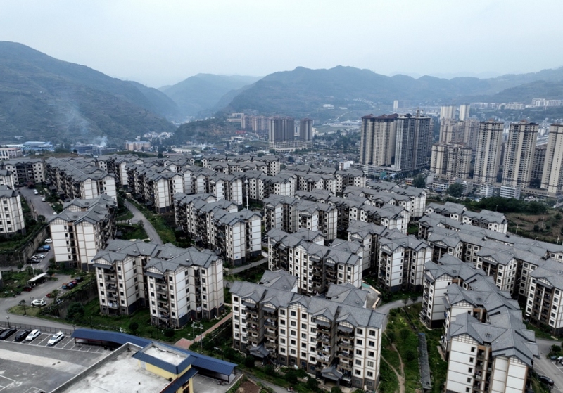 金银山街道住房。