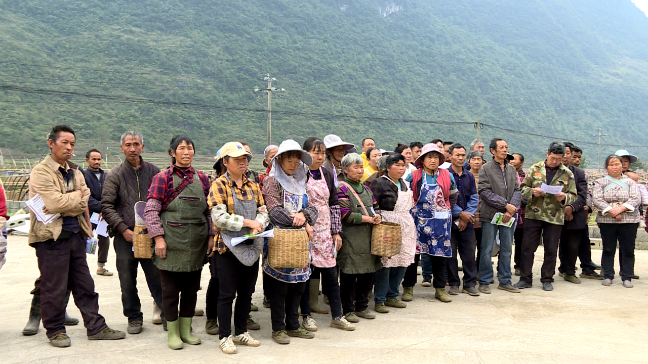 周邊務工的村民。