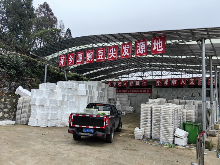 基地旁的冷庫。