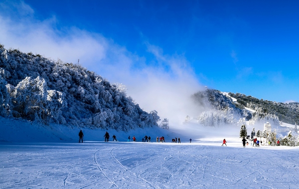 六盘水野玉海滑雪场。 贵州省文化和旅游厅提供