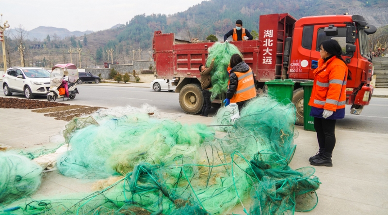 3 集中销毁后由环卫工人运往指定地点做后续处理