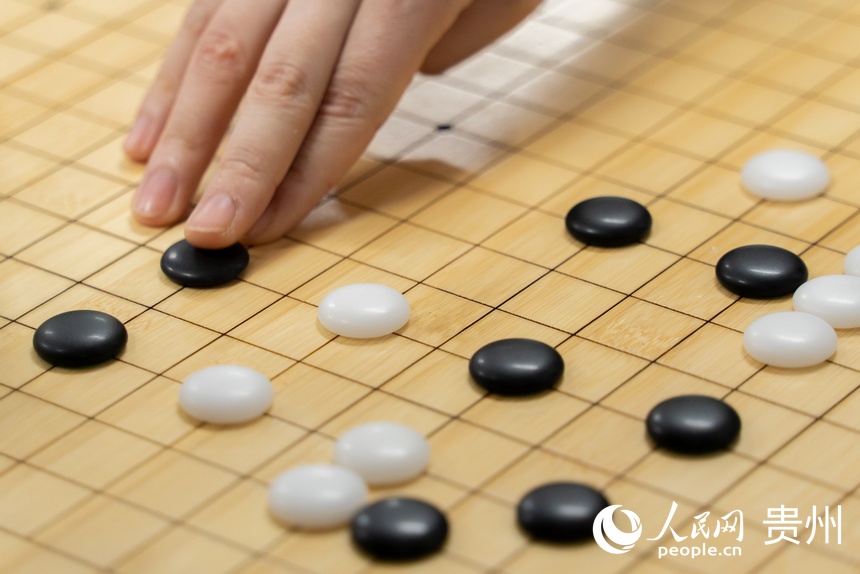 第十五届全国运动会群众比赛围棋项目贵州省选拔赛现场。人民网记者 涂敏摄