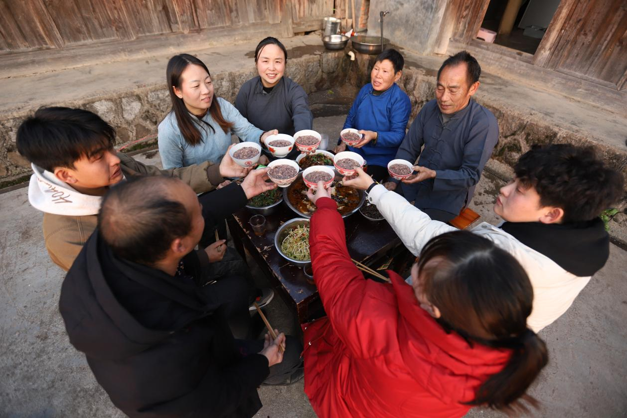 印江土家香甜臘八粥 臘祭祈福迎新年。