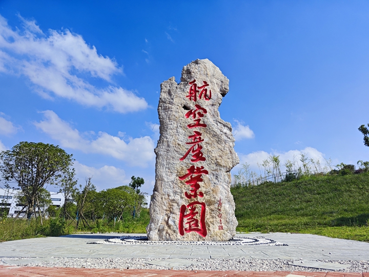 航空產業園。戴勝信攝