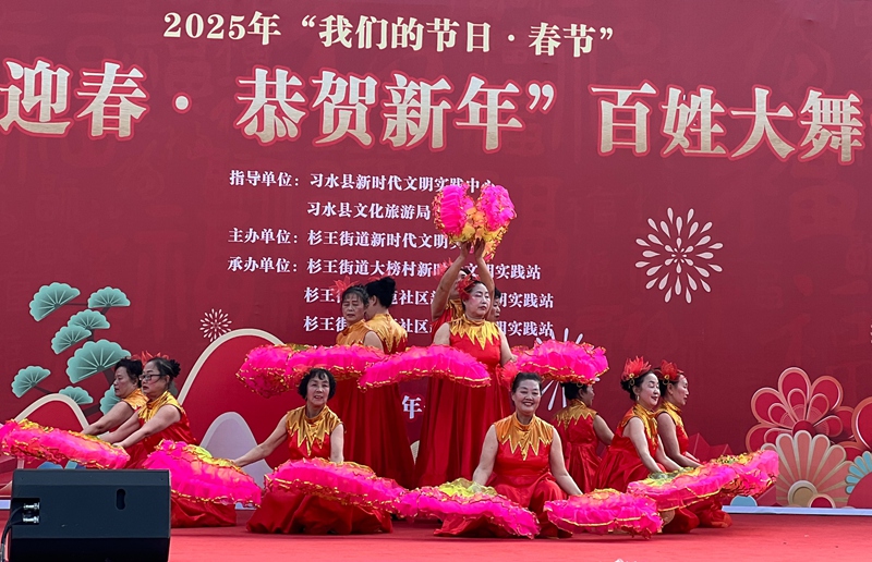 1、《祝福祖國》節目表演，習水縣融媒體中心供圖
