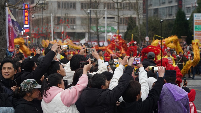 6 图为游客们纷纷举起手机记录精彩瞬间。.jpg