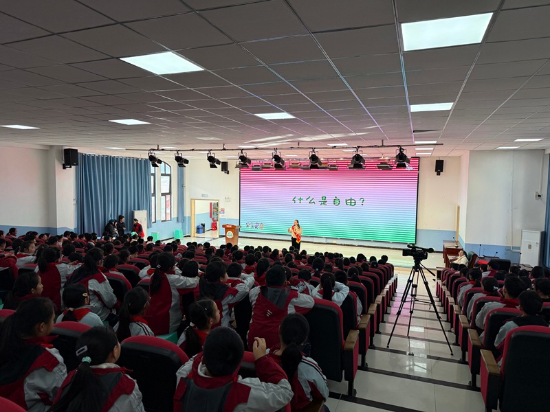 志愿活动现场。