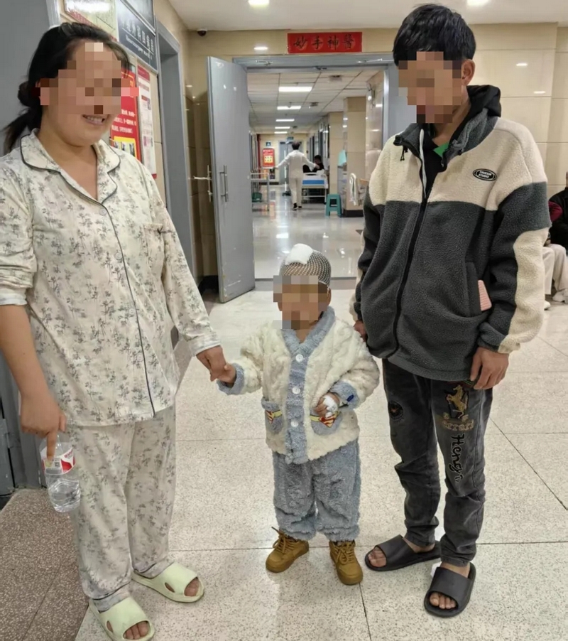 術后患兒恢復順利