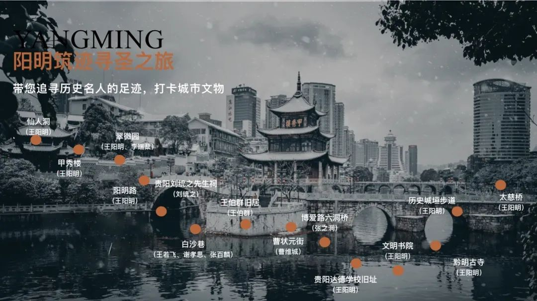 陽明筑跡尋聖之旅。