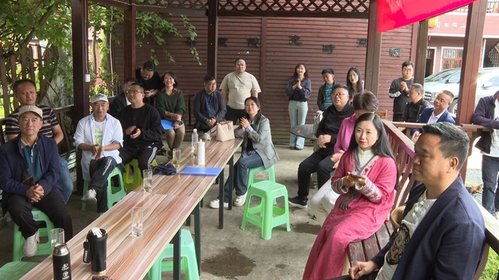 活动现场。