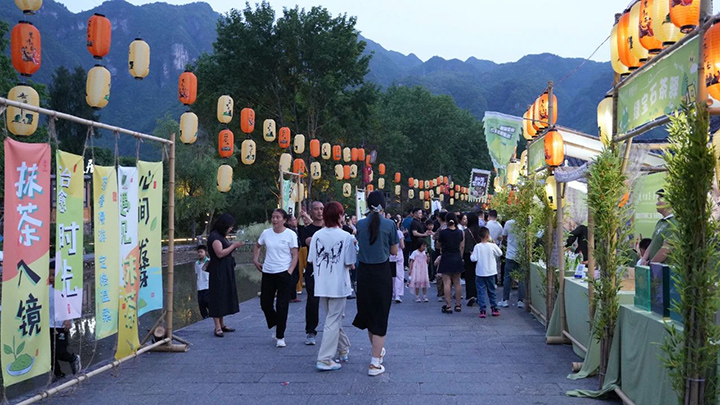 活动现场。