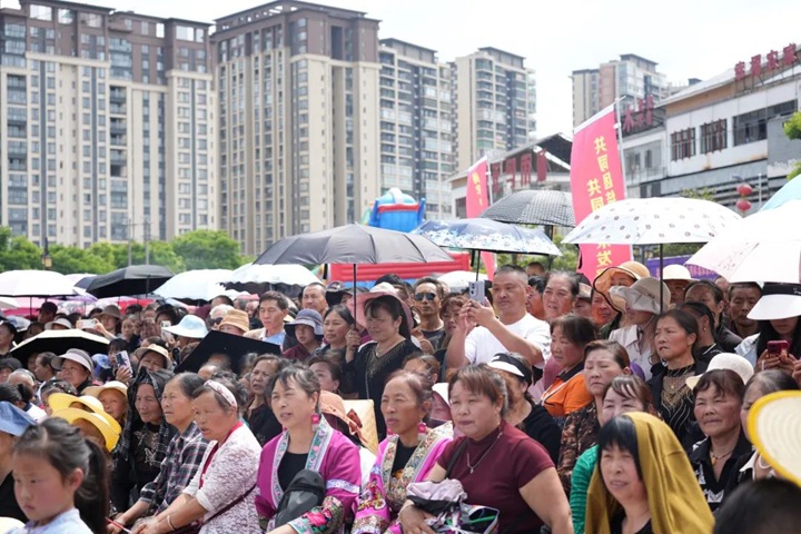 活动现场。