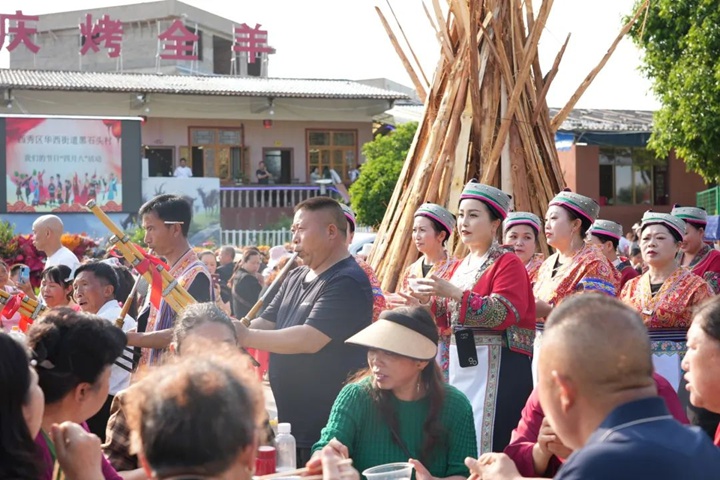 活动现场。