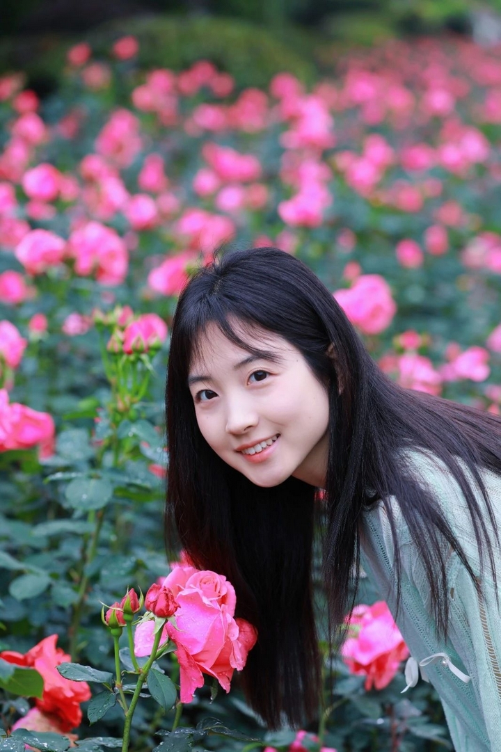 8月季花争奇斗艳。