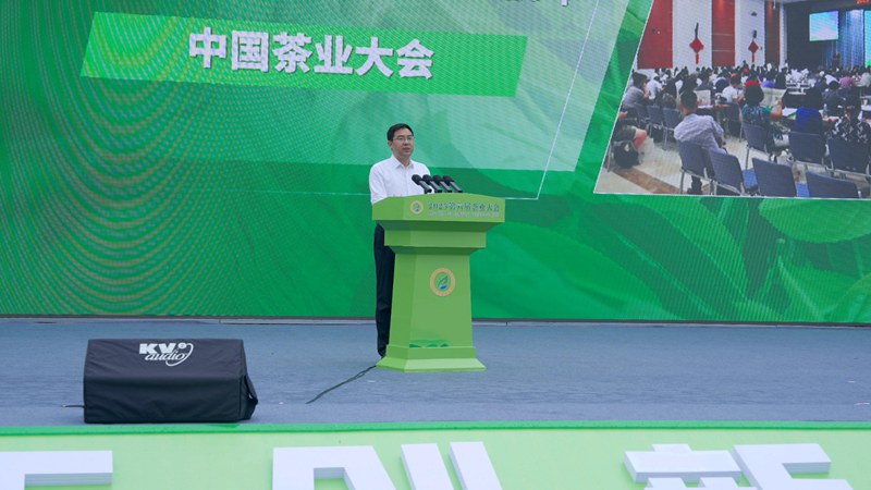 銅仁市委書記李作勛致辭。田路林攝
