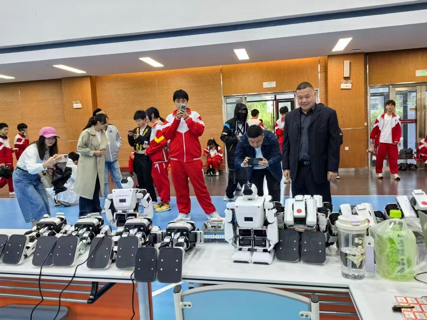 机器人展。