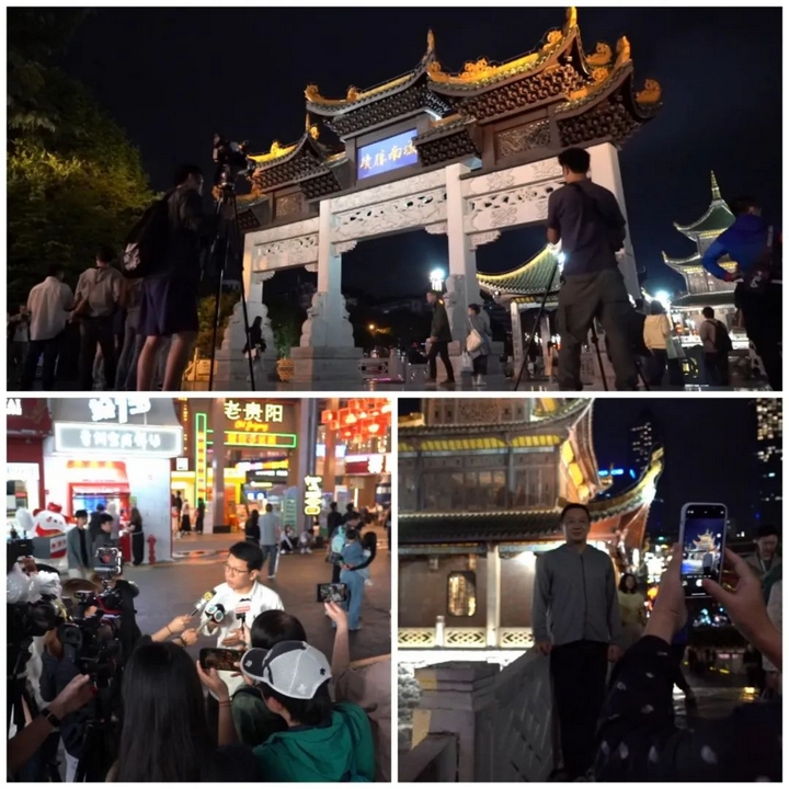 香港媒体代表团走进贵阳南明。