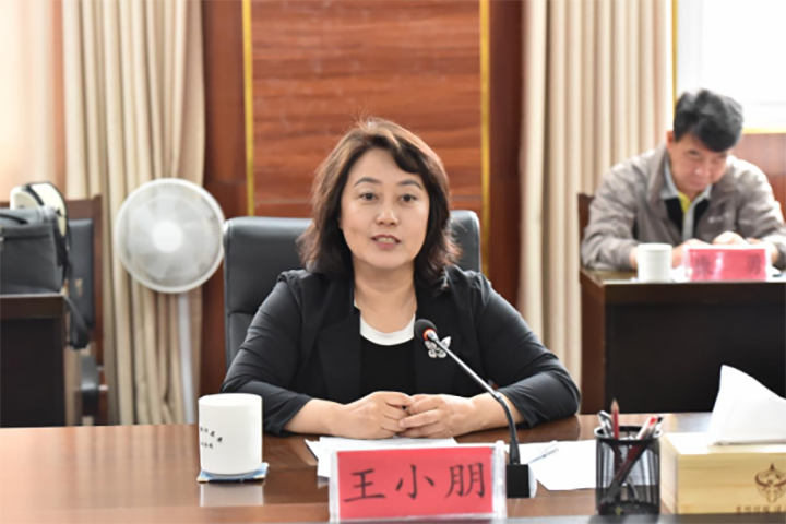 王小朋致辭。